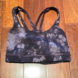 Lululemon tie dye energy bra size 2